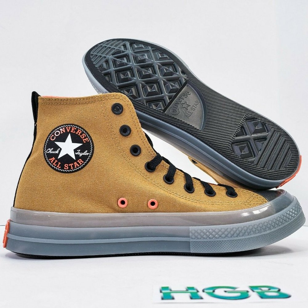 Converse Chuck Taylor All Star CX Hi Men's Limited Sneaker Shoe Brown 170998C - Picture 1 of 8